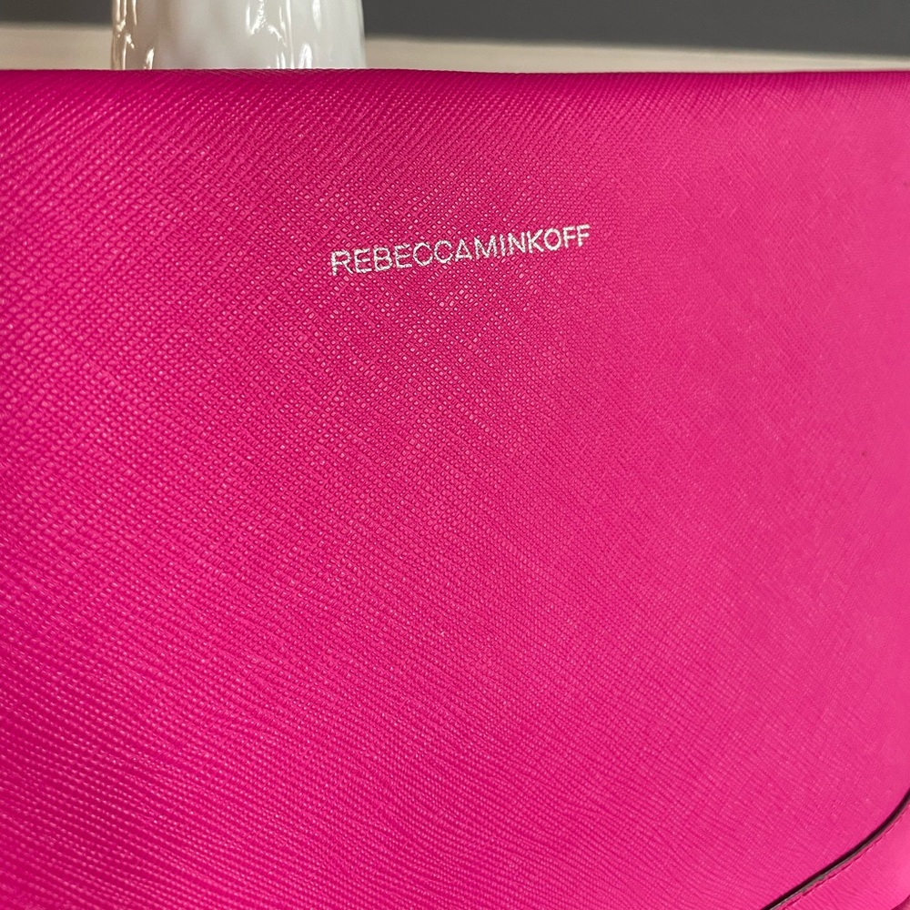 Rebecca Minkoff Fuchsia Envelope Clutch - Picture 4 of 5
